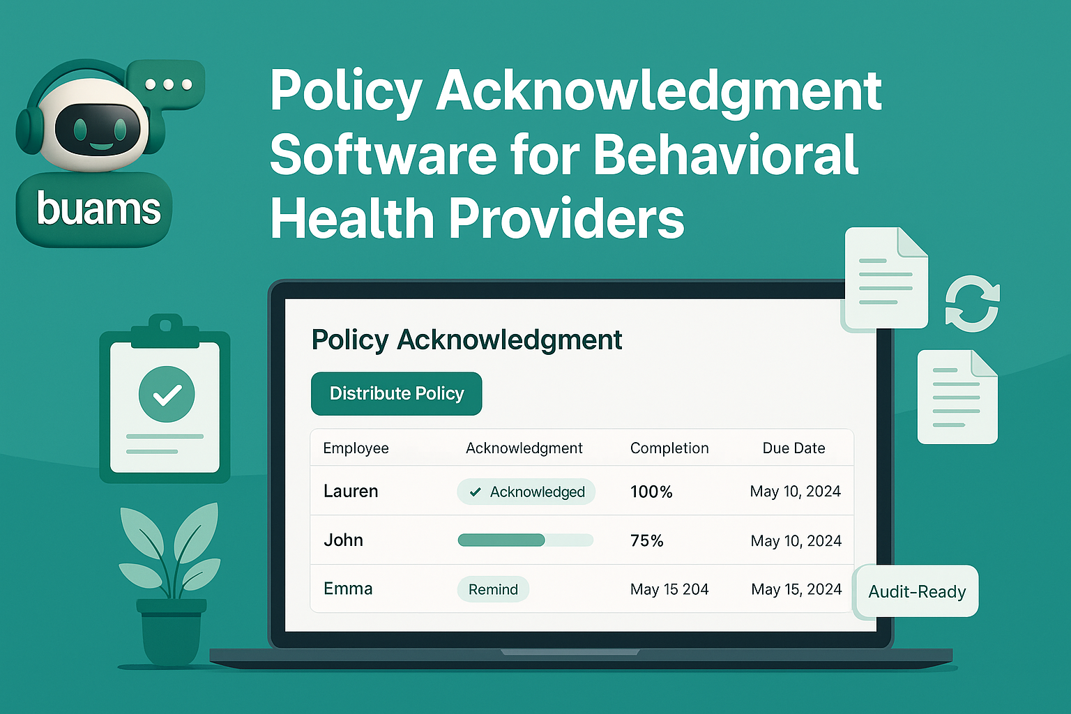 Policy Acknowledgment Software for Behavioral Health Providers: How to Track Handbook Updates, Annual Sign-Offs, and Audit Proof